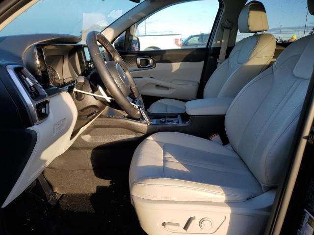 KNDRHDLG4R5247795 - 2024 KIA SORENTO EX CHARCOAL photo 7