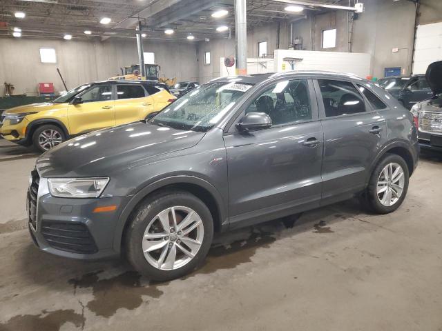 WA1ECCFS1JR011555 - 2018 AUDI Q3 PREMIUM 灰色 照片 1