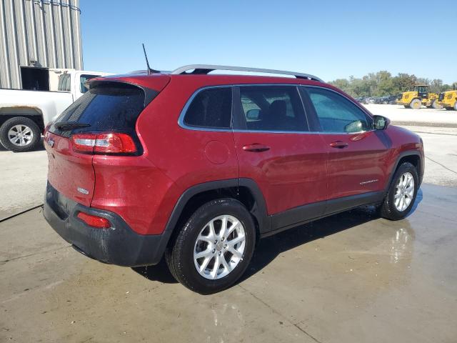 1C4PJMCSXHW648745 - 2017 JEEP CHEROKEE LATITUDE MAROON photo 3
