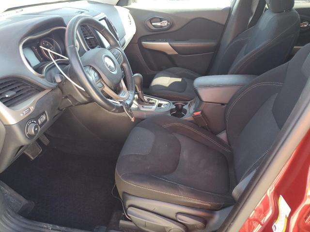 1C4PJMCSXHW648745 - 2017 JEEP CHEROKEE LATITUDE MAROON photo 7