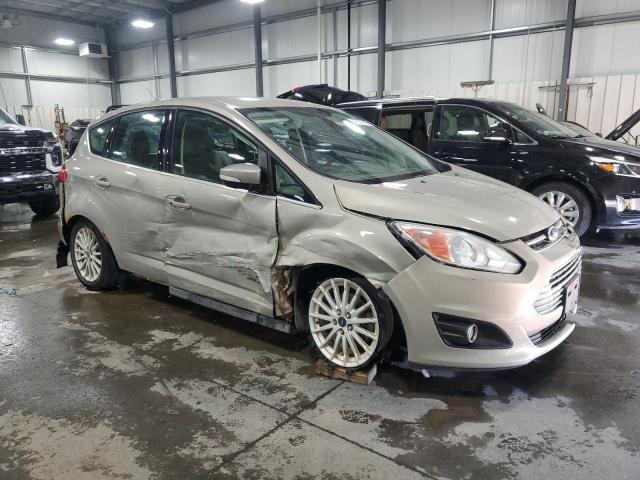 1FADP5CU2FL110134 - 2015 FORD C-MAX PREMIUM SEL BEIGE photo 4