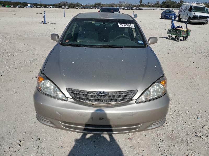 4T1BE32K04U846343 - 2004 TOYOTA CAMRY LE TAN photo 5