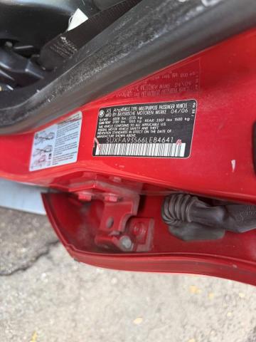 5UXFA93566LE84641 - 2006 BMW X5 4.8IS RED photo 10