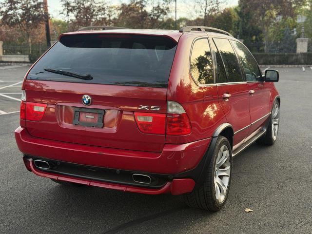 5UXFA93566LE84641 - 2006 BMW X5 4.8IS RED photo 4