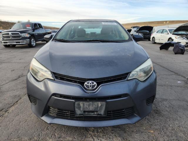 5YFBURHE7FP188516 - 2015 TOYOTA COROLLA L GRAY photo 5
