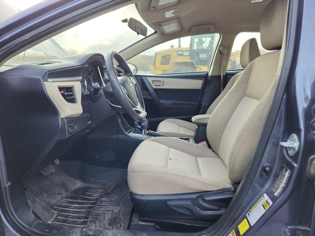 5YFBURHE7FP188516 - 2015 TOYOTA COROLLA L GRAY photo 7