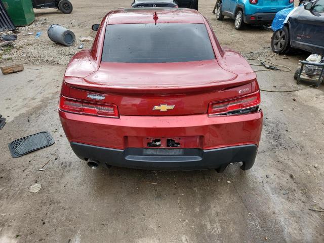2G1FC1E33E9274583 - 2014 CHEVROLET CAMARO LT წითელი ფოტო 6