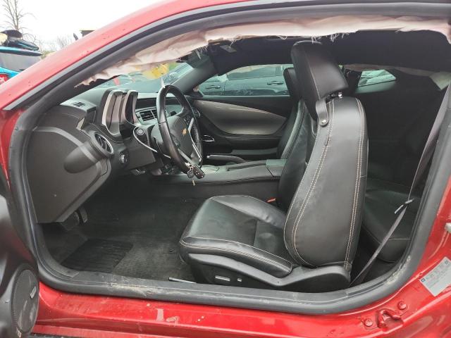 2G1FC1E33E9274583 - 2014 CHEVROLET CAMARO LT წითელი ფოტო 7