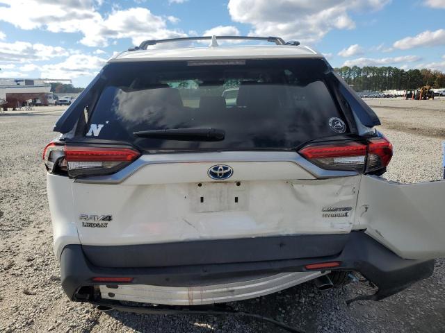 2T3DWRFV7LW065581 - 2020 TOYOTA RAV4 LIMITED WHITE photo 6