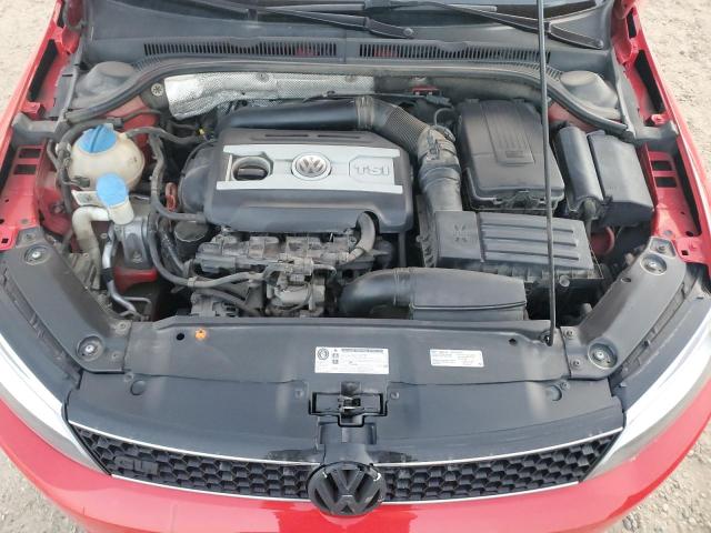 3VW567AJ5DM383017 - 2013 VOLKSWAGEN JETTA GLI RED photo 11