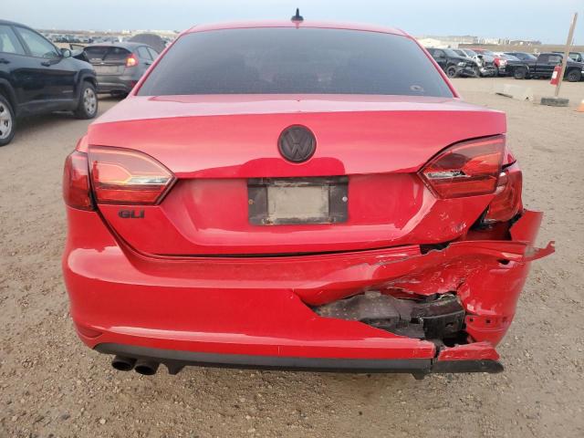 3VW567AJ5DM383017 - 2013 VOLKSWAGEN JETTA GLI RED photo 6
