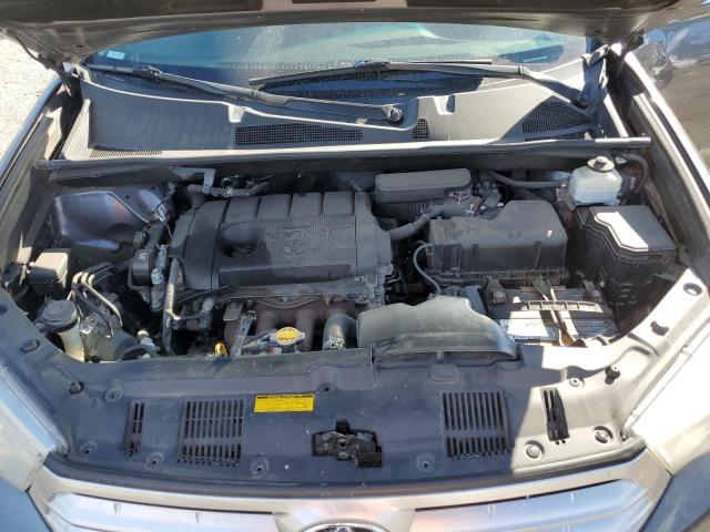 5TDZA3EH1CS026239 - 2012 TOYOTA HIGHLANDER BASE Szary zdjęcie 12