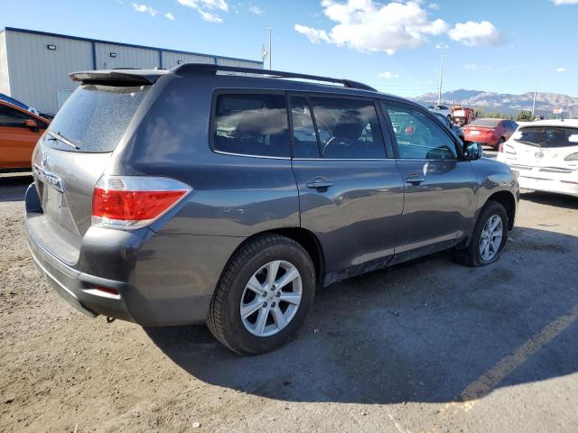 5TDZA3EH1CS026239 - 2012 TOYOTA HIGHLANDER BASE Szary zdjęcie 3