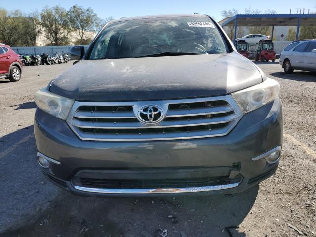 5TDZA3EH1CS026239 - 2012 TOYOTA HIGHLANDER BASE Szary zdjęcie 5