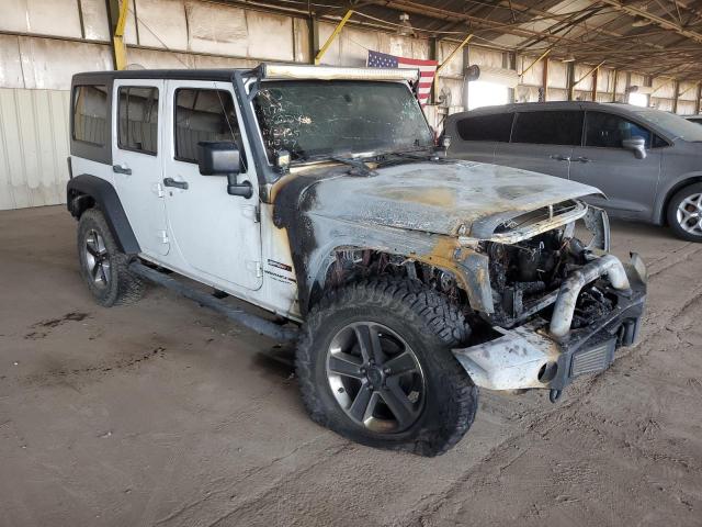 1C4BJWDGXCL222466 - 2012 JEEP WRANGLER U SPORT WHITE photo 4