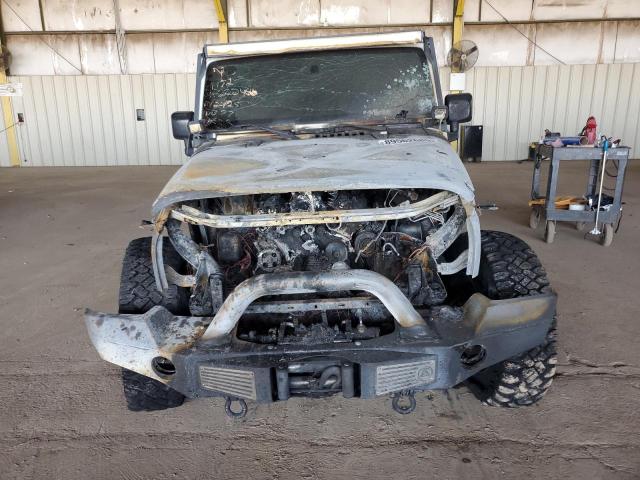 1C4BJWDGXCL222466 - 2012 JEEP WRANGLER U SPORT WHITE photo 5