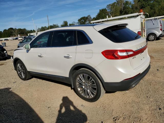 2LMPJ6LR1HBL29521 - 2017 LINCOLN MKX RESERVE Белый фото 2