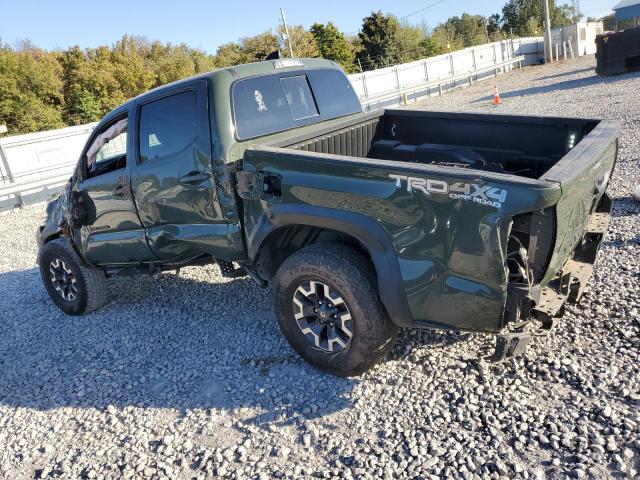 3TMCZ5AN1MM418130 - 2021 TOYOTA TACOMA DOUBLE CAB GREEN photo 2