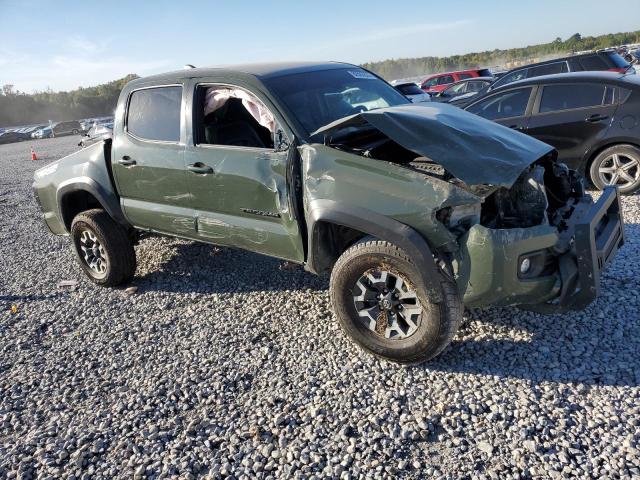 3TMCZ5AN1MM418130 - 2021 TOYOTA TACOMA DOUBLE CAB GREEN photo 4