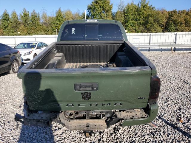 3TMCZ5AN1MM418130 - 2021 TOYOTA TACOMA DOUBLE CAB GREEN photo 6