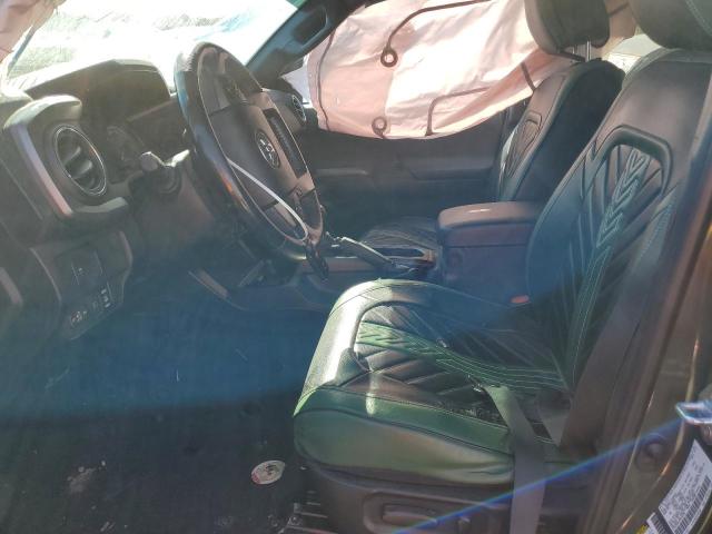 3TMCZ5AN1MM418130 - 2021 TOYOTA TACOMA DOUBLE CAB GREEN photo 7