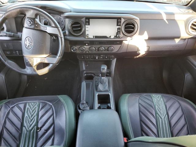 3TMCZ5AN1MM418130 - 2021 TOYOTA TACOMA DOUBLE CAB GREEN photo 8