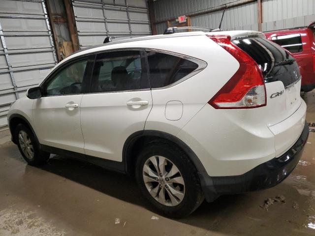 5J6RM4H77EL110855 - 2014 HONDA CR-V EXL WHITE photo 2