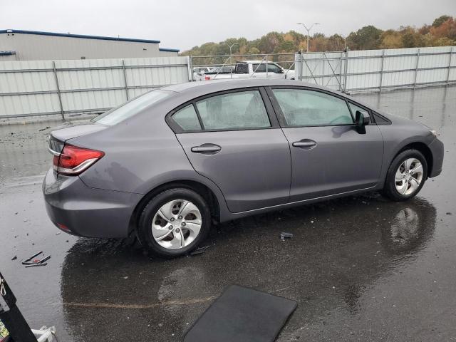 19XFB2F55FE297074 - 2015 HONDA CIVIC LX GRAY photo 3