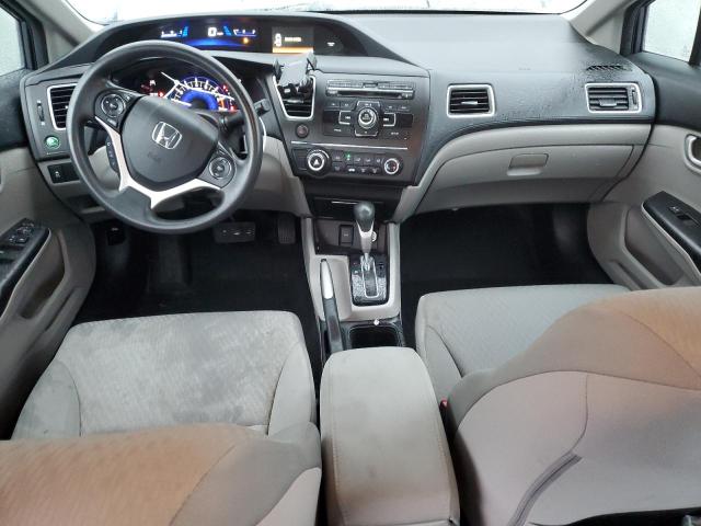 19XFB2F55FE297074 - 2015 HONDA CIVIC LX GRAY photo 8