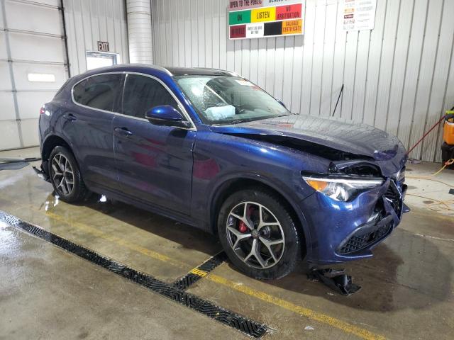 ZASPAKBN3L7C91905 - 2020 ALFA ROMEO STELVIO TI Azul foto 4