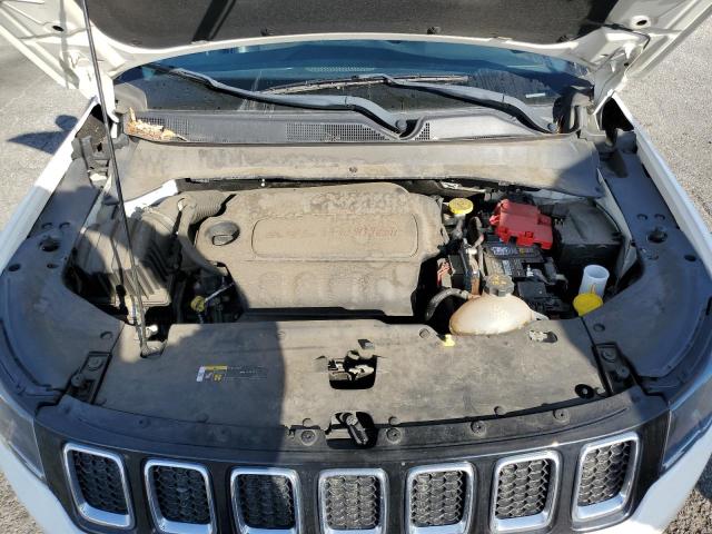 3C4NJCBB4LT169321 - 2020 JEEP COMPASS LATITUDE WHITE photo 12