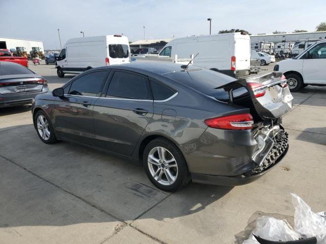 3FA6P0HD6JR145385 - 2018 FORD FUSION SE 灰色 照片 2