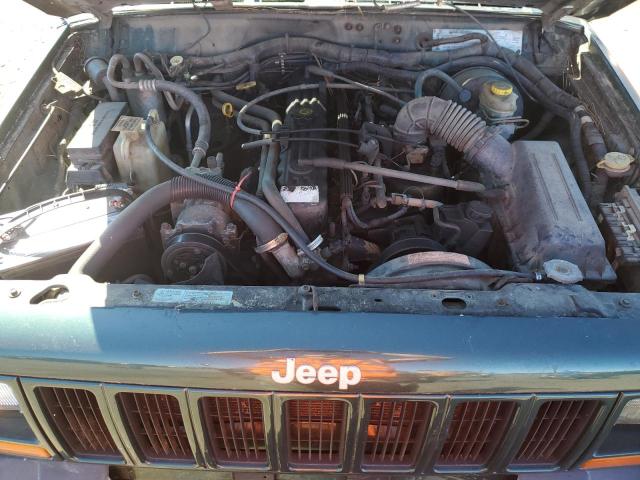 1J4FF48S2YL273077 - 2000 JEEP CHEROKEE SPORT 绿色 照片 12