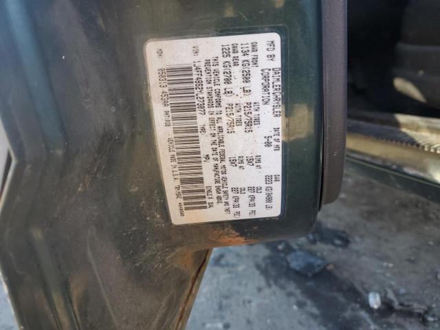 1J4FF48S2YL273077 - 2000 JEEP CHEROKEE SPORT 绿色 照片 13