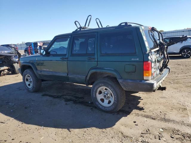 1J4FF48S2YL273077 - 2000 JEEP CHEROKEE SPORT 绿色 照片 2