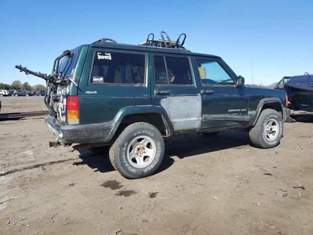1J4FF48S2YL273077 - 2000 JEEP CHEROKEE SPORT 绿色 照片 3
