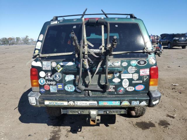 1J4FF48S2YL273077 - 2000 JEEP CHEROKEE SPORT 绿色 照片 6