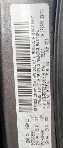 1C6RR7FG5JS203019 - 2018 RAM 1500 ST CHARCOAL photo 10