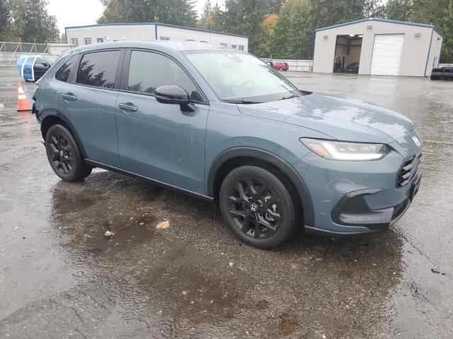 3CZRZ2H57PM722818 - 2023 HONDA HR-V SPORT 蓝色 照片 4