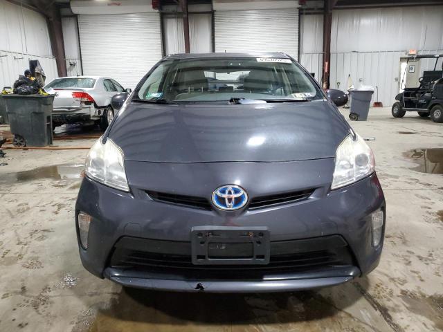 JTDKN3DU5D5604645 - 2013 TOYOTA PRIUS BLUE photo 5