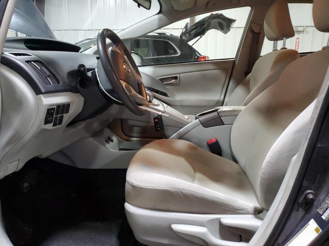 JTDKN3DU5D5604645 - 2013 TOYOTA PRIUS BLUE photo 7