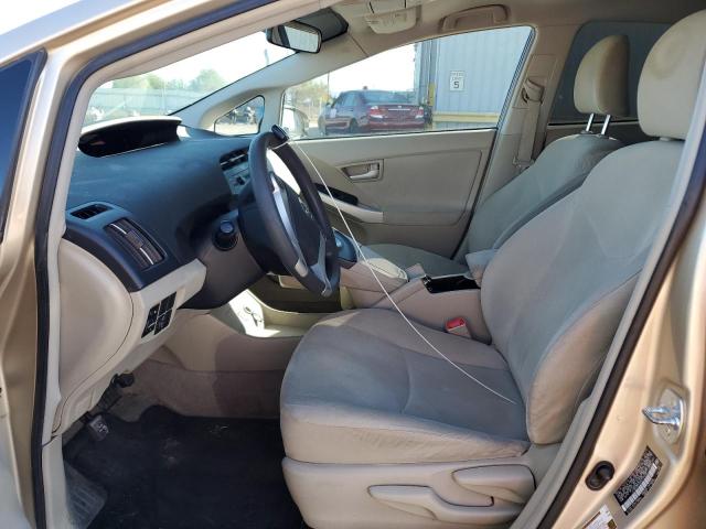 JTDKN3DU4A0124542 - 2010 TOYOTA PRIUS GOLD photo 7