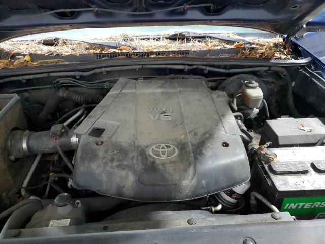 5TEUU42N45Z137827 - 2005 TOYOTA TACOMA ACCESS CAB BLUE photo 11