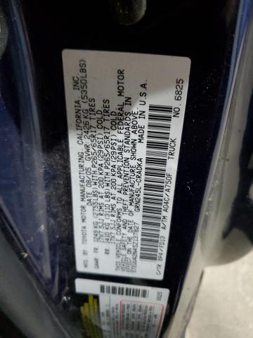 5TEUU42N45Z137827 - 2005 TOYOTA TACOMA ACCESS CAB BLUE photo 12