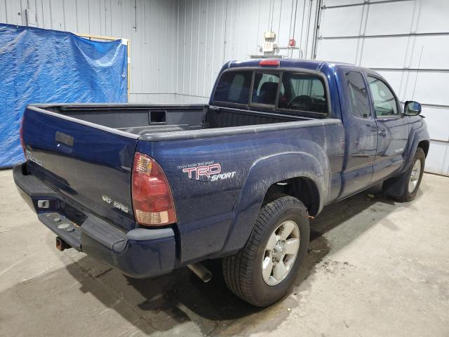 5TEUU42N45Z137827 - 2005 TOYOTA TACOMA ACCESS CAB BLUE photo 3