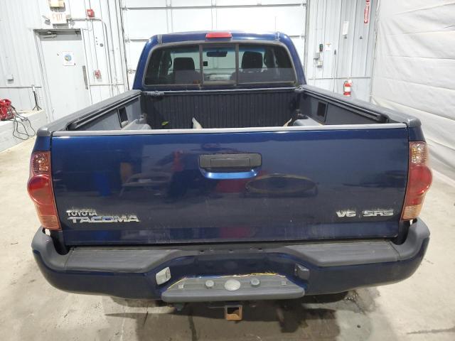 5TEUU42N45Z137827 - 2005 TOYOTA TACOMA ACCESS CAB BLUE photo 6