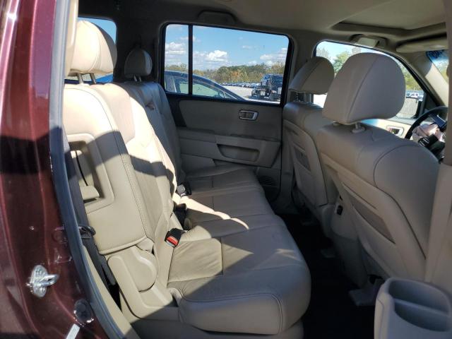 5FNYF4H57BB087828 - 2011 HONDA PILOT EXL BURGUNDY photo 11