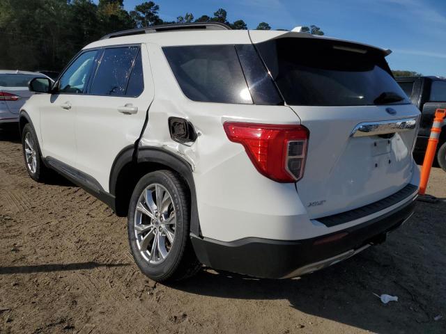 1FMSK7DH2LGB80293 - 2020 FORD EXPLORER XLT WHITE photo 2