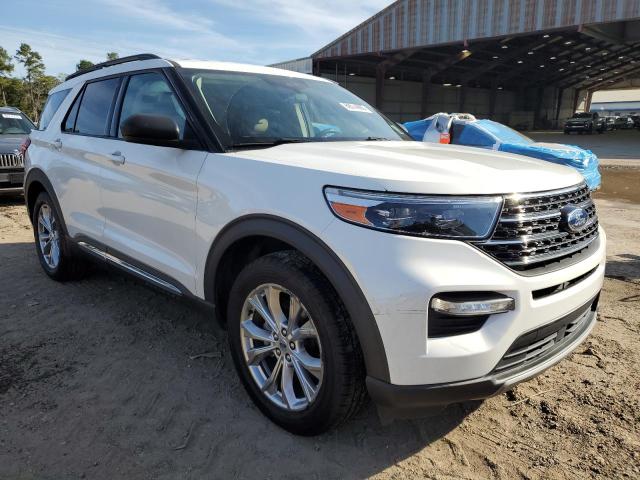 1FMSK7DH2LGB80293 - 2020 FORD EXPLORER XLT WHITE photo 4