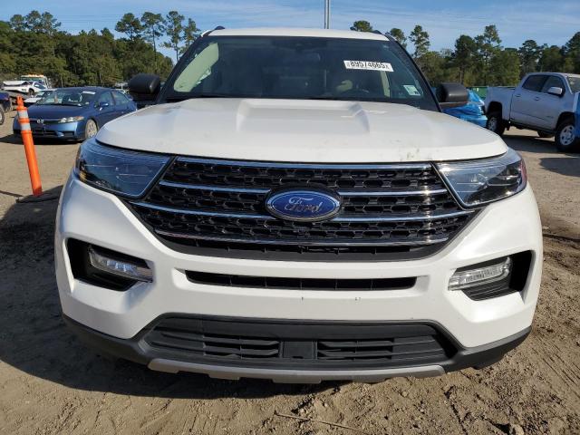 1FMSK7DH2LGB80293 - 2020 FORD EXPLORER XLT WHITE photo 5